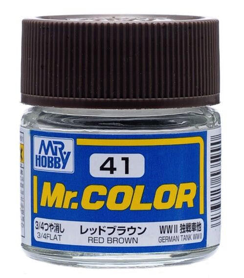 Gunze Sangyo Red Brown Mr.Color 10ml C041 at LionHeart Hobby